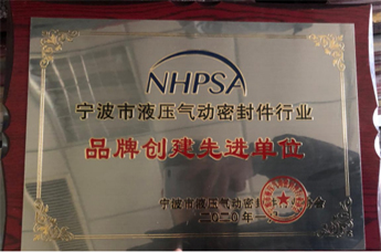 宁波市液压气动密封件行业品牌创建先进单位